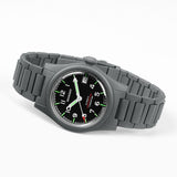 Boderry Watch Co. LANDMASTER - 100M Waterproof Titanium Automatic Field Watch | Black-bracelet, view 5
