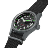 Boderry Watch Co. LANDMASTER - 100M Waterproof Titanium Automatic Field Watch | Black, view 6