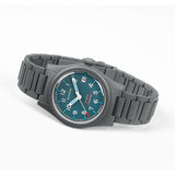 Boderry Watch Co. LANDMASTER - 100M Waterproof Titanium Automatic Field Watch | Blue-bracelet, view 4