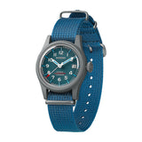 Boderry Watch Co. LANDMASTER - 100M Waterproof Titanium Automatic Field Watch | Blue, view 3