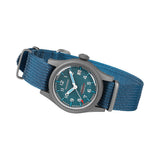 Boderry Watch Co. LANDMASTER - 100M Waterproof Titanium Automatic Field Watch | Blue, view 5