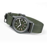 Boderry Watch Co. LANDMASTER - 100M Waterproof Titanium Automatic Field Watch | Green, view 6