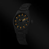 Boderry Watch Co. LANDMASTER - 100M Waterproof Titanium Automatic Field Watch | White-bracelet, view 2