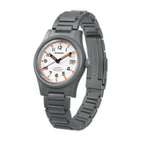 Boderry Watch Co. LANDMASTER - 100M Waterproof Titanium Automatic Field Watch | White-bracelet, view 5