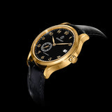 Boderry Watch Co. ELITE - Micro-rotor Automatic Watch | Gold Black, view 3