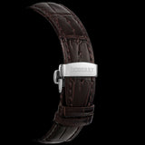Boderry Watch Co. ELITE - Micro-rotor Automatic Watch | Silver Case & White Dial, view 6