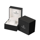 Boderry Watch Co. THE CHECKMATE - Complication Automatic Watch with Date,Day,Month Display -Gold Black & Two Tone Bracelet, view 4