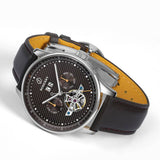 Boderry Watch Co. THE CHECKMATE - Complication Automatic Watch with Date,Day,Month Display-Pelelith & Bracelet, view 5