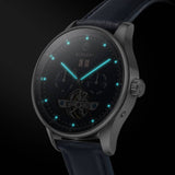 Boderry Watch Co. THE CHECKMATE - Complication Automatic Watch with Date,Day,Month Display -Sapphire & Bracelet, view 4