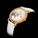 Boderry Watch Co. FLOWER - Swiss Quartz Movement Watch | Rose Gold & Orchid, view 2