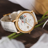 Boderry Watch Co. FLOWER - Swiss Quartz Movement Watch | Rose Gold & Orchid, view 3