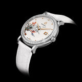 Boderry Watch Co. FLOWER - Swiss Quartz Movement Watch | Silver & Orchid, view 2