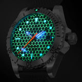 Boderry Watch Co. SEATURTLE.OCEAN(TITANIUM) - Automatic Titanium Diver Watch | Titanium Gray, view 2