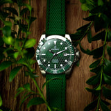 Boderry Watch Co. SEATURTLE.OCEAN(TITANIUM) - Automatic Titanium Diver Watch | Turtle Green, view 3