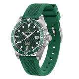 Boderry Watch Co. SEATURTLE.OCEAN(TITANIUM) - Automatic Titanium Diver Watch | Turtle Green, view 4