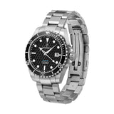 Boderry Watch Co. SEATURTLE.OCEAN(TITANIUM) - Automatic Titanium Diver Watch | Black/Ti-bracelet, view 5