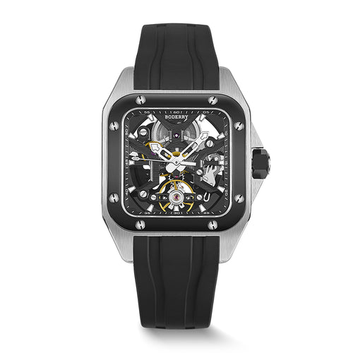 Boderry Watch Co. STORM - Square Automatic Titanium Watch | A10T-01