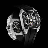 Boderry Watch Co. STORM - Square Automatic Titanium Watch | A10T-01, view 2