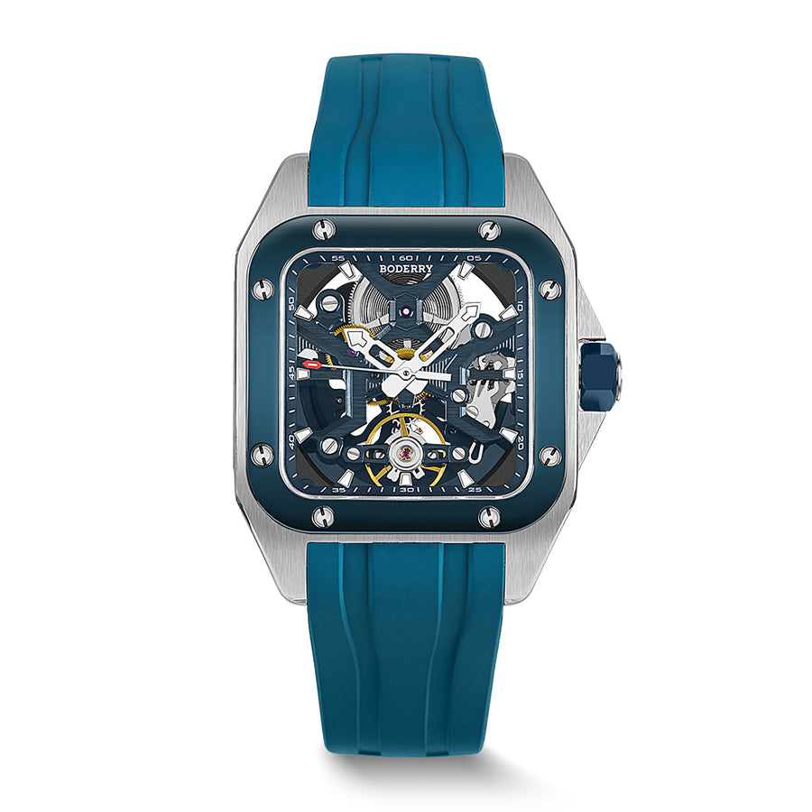 Boderry Watch Co. STORM - Square Automatic Titanium Watch | A10T-03