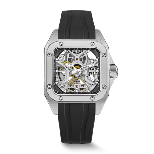 Boderry Watch Co. STORM - Square Automatic Titanium Watch | A10T-04