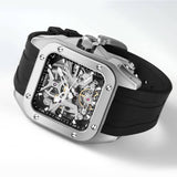 Boderry Watch Co. STORM - Square Automatic Titanium Watch | A10T-04, view 3