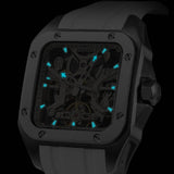 Boderry Watch Co. STORM - Square Automatic Titanium Watch | A10T-02, view 2