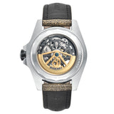 Boderry Watch Co. URBAN SKELETON(TITANIUM) Ver 2.0-Silver Hands - 3-Hand Hi-beat(28,800 bph) with 72 hrs Power-reserve Automatic Watch | Blue Dial, view 5