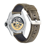 Boderry Watch Co. URBAN SKELETON(TITANIUM) Ver 2.0-Silver Hands - 3-Hand Hi-beat(28,800 bph) with 72 hrs Power-reserve Automatic Watch | Blue Dial, view 6