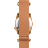 Boderry Watch Co. VOYAGER - 100M Waterproof Bronze Automatic Field Watch | Red, view 6