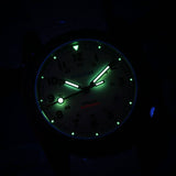 Boderry Watch Co. VOYAGER - 100M Waterproof Titanium Automatic Field Watch | White-bracelet, view 6