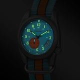 Boderry Watch Co. VOYAGER 38 - 100M Waterproof Titanium Field Watch | 917G, view 2
