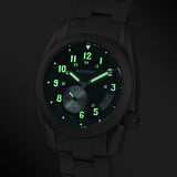Boderry Watch Co. VOYAGER 38 - 100M Waterproof Titanium Field Watch | Black-bracelet, view 2