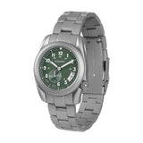 Boderry Watch Co. VOYAGER 38 - 100M Waterproof Titanium Field Watch | Green-bracelet, view 2
