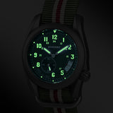 Boderry Watch Co. VOYAGER 38 - 100M Waterproof Titanium Field Watch | Green, view 2