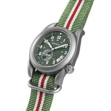 Boderry Watch Co. VOYAGER 38 - 100M Waterproof Titanium Field Watch | Green, view 4