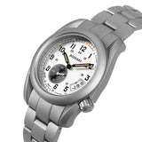 Boderry Watch Co. VOYAGER 38 - 100M Waterproof Titanium Field Watch | White-bracelet, view 3