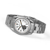 Boderry Watch Co. VOYAGER 38 - 100M Waterproof Titanium Field Watch | White-bracelet, view 5