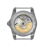 Boderry Watch Co. VOYAGER S72 – 72-Hour Power Reserve Titanium Automatic Field Watch, 100M Water Resistant | Cream, view 4
