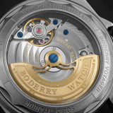 Boderry Watch Co. VOYAGER S72 – 72-Hour Power Reserve Titanium Automatic Field Watch, 100M Water Resistant | Grey, view 5