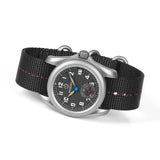 Boderry Watch Co. VOYAGER S72 – 72-Hour Power Reserve Titanium Automatic Field Watch, 100M Water Resistant | Grey, view 6