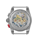 Boderry Watch Co. VOYAGER Chronograph - Titanium Mechanical Field Watch, 100M Water Resistant | Grey/Bracelet, view 5