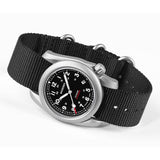 Boderry Watch Co. VOYAGER - 100M Waterproof Titanium Automatic Field Watch | Black, view 3