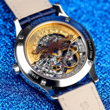 Boderry Watch Co. DRAGONFLY - Luxury Women Automatic Watch | Crystal Gold Case, view 3