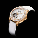 Boderry Watch Co. DRAGONFLY - Luxury Women Automatic Watch | Crystal Gold Case, view 4