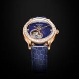 Boderry Watch Co. DRAGONFLY - Luxury Women Automatic Watch | Crystal Gold Case, view 6