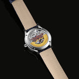 Boderry Watch Co. DRAGONFLY - Luxury Women Automatic Watch | Crystal Silver Case, view 4