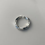 Boogzel Apparel 00's Nostalgia Star-Shaped Rhinestone Ring, view 5