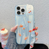 Boogzel Apparel 2.0 Goldfish Aesthetic iPhone Case, view 3