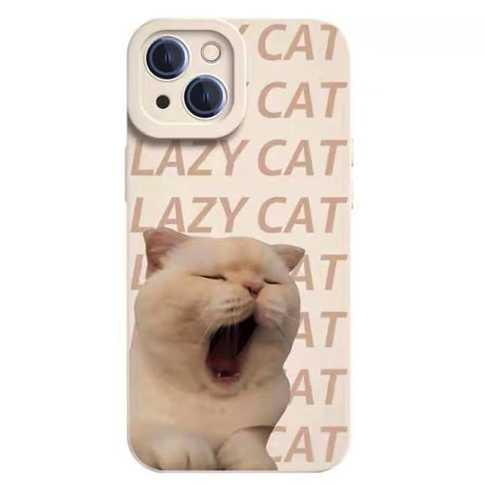 Boogzel Apparel 2.0 Lazy Cat iPhone Case