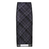 Boogzel Apparel Less Conversation Plaid Maxi Skirt, view 2